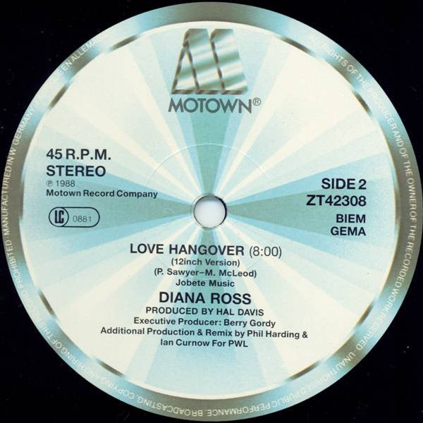 Love Hangover (PWL 88 Remix) (VINYL) | Excellent+ (EX+) Near Mint (NM) Get Cheap Vinyl