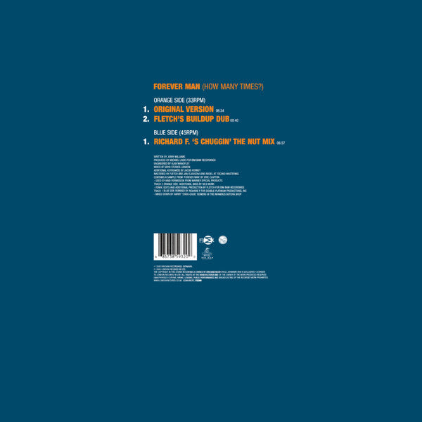 Forever Man (How Many Times?) | Excellent (EX) Very Good Plus (VG+) Get Cheap Vinyl