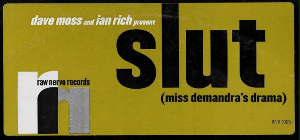 Slut (Miss Demandra's Drama) | Excellent (EX) Very Good Plus (VG+) Get Cheap Vinyl