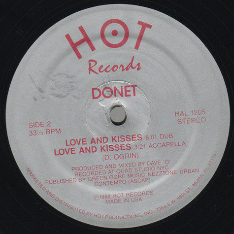 Love And Kisses | Excellent (EX) Excellent (EX) Get Cheap Vinyl