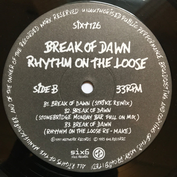 Break Of Dawn | Near Mint (NM) Very Good Plus (VG+) Get Cheap Vinyl