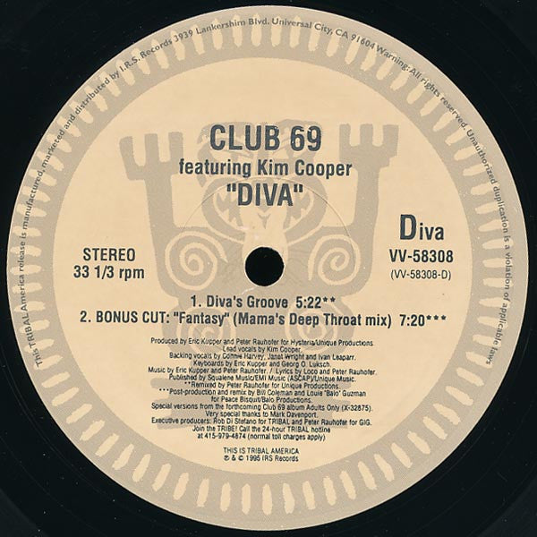 Diva | Near Mint (NM) Excellent (EX) Get Cheap Vinyl
