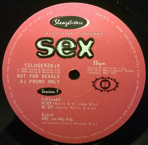 Sex | Near Mint (NM) Excellent (EX) Get Cheap Vinyl
