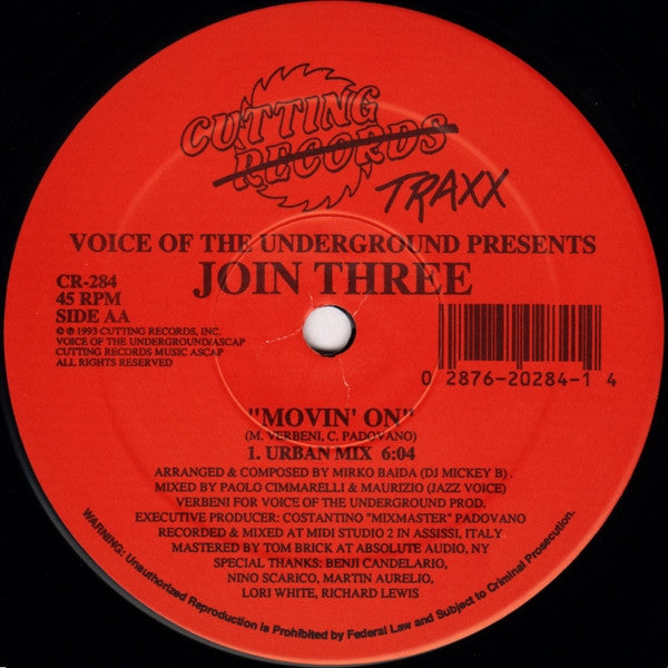 Movin' On (VINYL) | Near Mint (NM) Generic Get Cheap Vinyl
