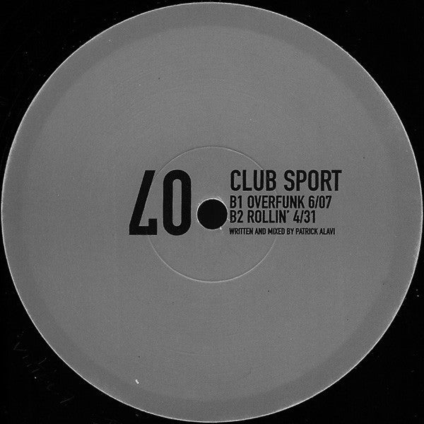 Club Sport | Very Good Plus (VG+) Very Good Plus (VG+) Get Cheap Vinyl