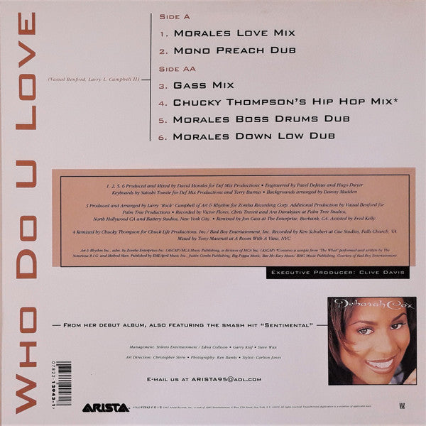 Who Do U Love | Very Good Plus (VG+) Very Good Plus (VG+) Get Cheap Vinyl