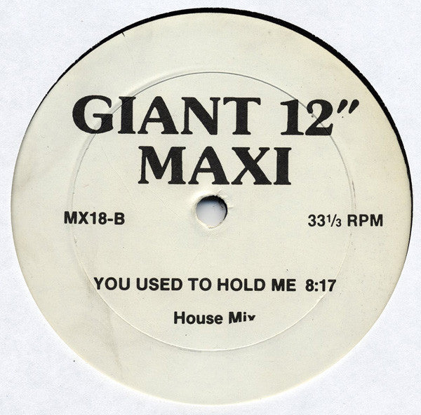 Can't Get Enough / You Used To Hold Me | Very Good Plus (VG+) Generic Get Cheap Vinyl