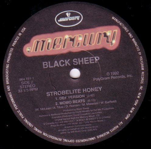 Strobelite Honey (Special Edition Remixes) | Very Good (VG) Generic Get Cheap Vinyl