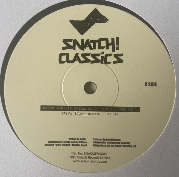 Needin U / Rich In Paradise (Going Back To My Roots) | Mint (M) Mint (M) Get Cheap Vinyl