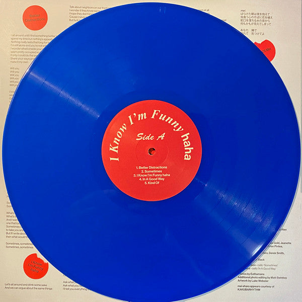 I Know I'm Funny Haha (OPAQUE BLUE VINYL) | Mint (M) Mint (M) Get Cheap Vinyl