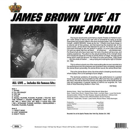Live At The Apollo | Mint (M) Mint (M) Get Cheap Vinyl