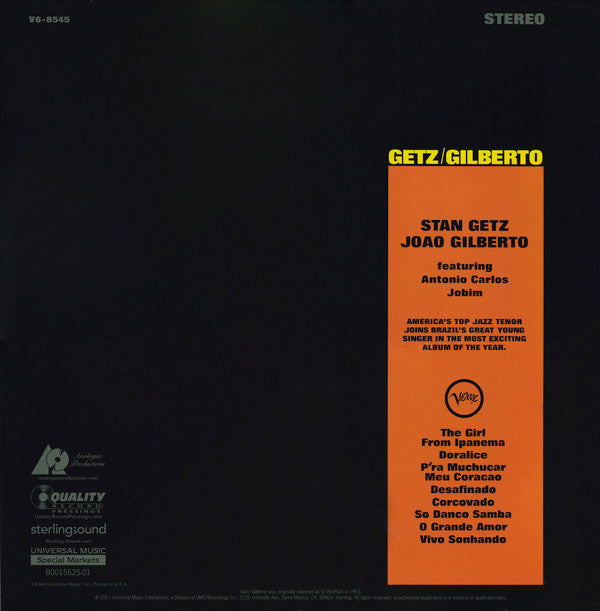 Getz / Gilberto | Mint (M) Mint (M) Get Cheap Vinyl