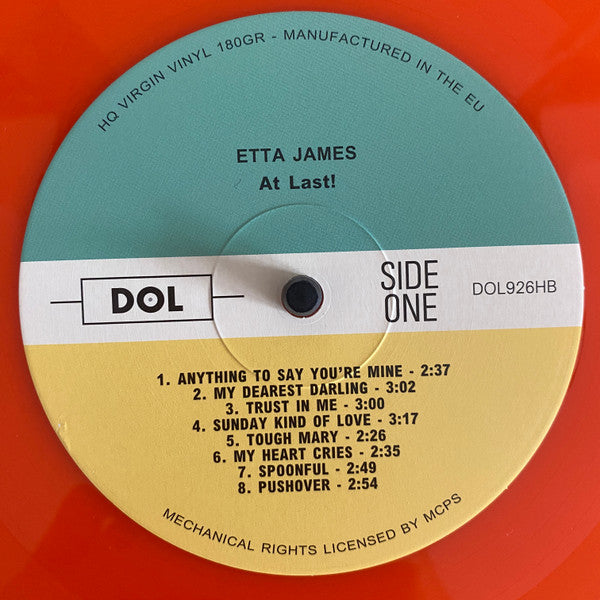 At Last! (COLOR VINYL) | Mint (M) Mint (M) Get Cheap Vinyl