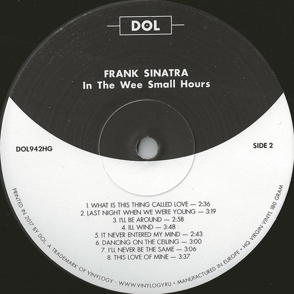 In The Wee Small Hours | Mint (M) Mint (M) Get Cheap Vinyl