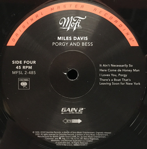 Porgy And Bess | Mint (M) Mint (M) Get Cheap Vinyl