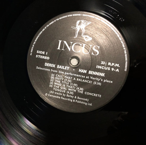 Derek Bailey & Han Bennink | Mint (M) Mint (M) Get Cheap Vinyl
