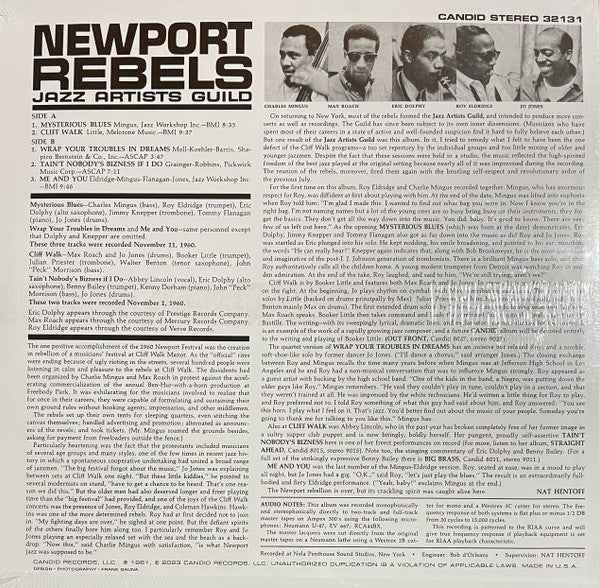 Newport Rebels / Jazz Artists Guild | Mint (M) Mint (M) Get Cheap Vinyl