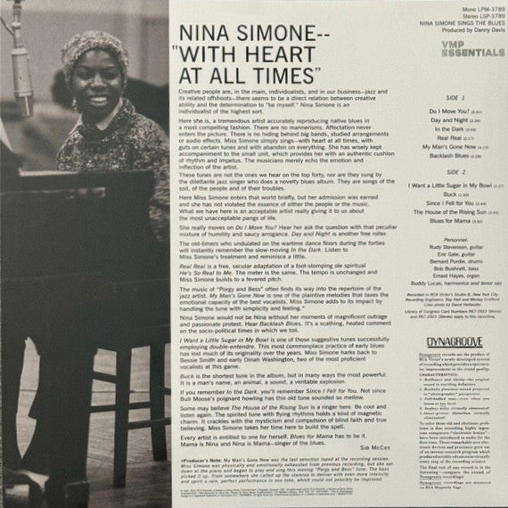 Nina Simone Sings The Blues (VMP VINYL) | Mint (M) Mint (M) Get Cheap Vinyl