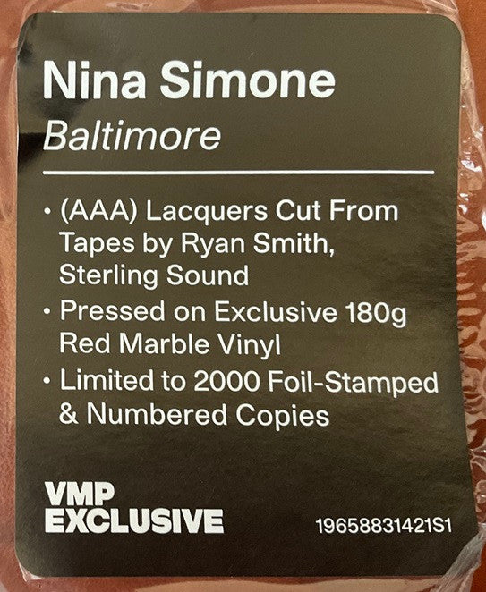 Baltimore | Mint (M) Mint (M) Get Cheap Vinyl