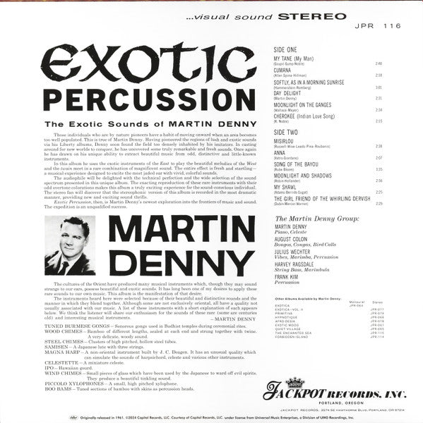 Exotic Percussion (SEA GLASS VINYL) | Mint (M) Mint (M) Get Cheap Vinyl