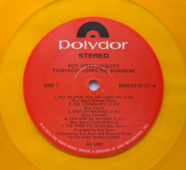Everybody Loves The Sunshine | Mint (M) Mint (M) Get Cheap Vinyl