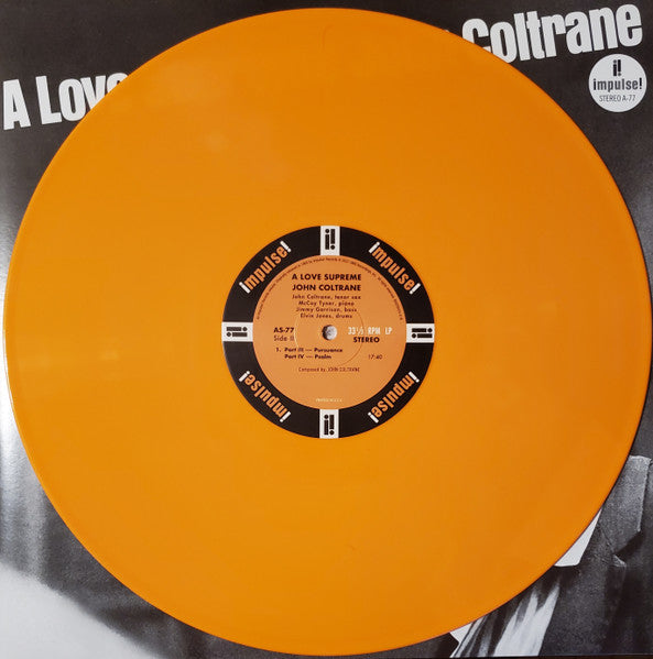 A Love Supreme (ORANGE VINYL) | Mint (M) Mint (M) Get Cheap Vinyl