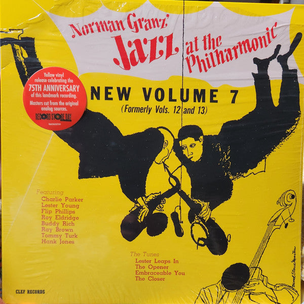 Norman Granz' Jazz At The Philharmonic - New Volume 7 (Formerly Vols. 12 And 13) | Mint (M) Mint (M) Get Cheap Vinyl