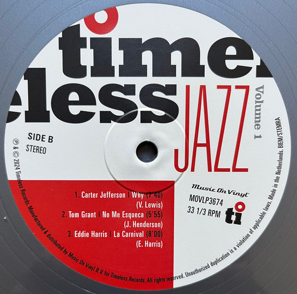 Timeless Jazz Classics Volume 1 | Mint (M) Mint (M) Get Cheap Vinyl