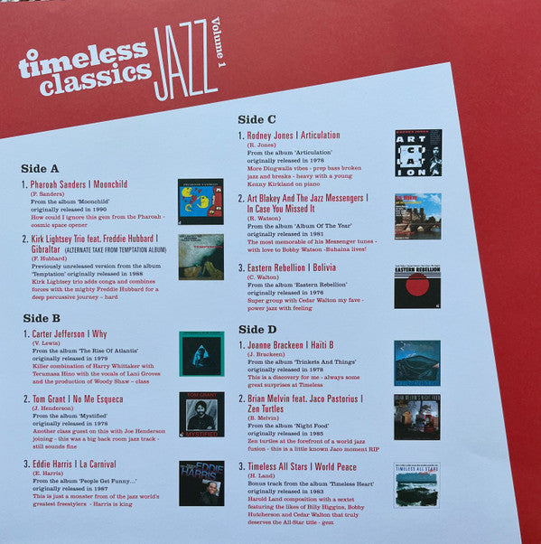 Timeless Jazz Classics Volume 1 | Mint (M) Mint (M) Get Cheap Vinyl