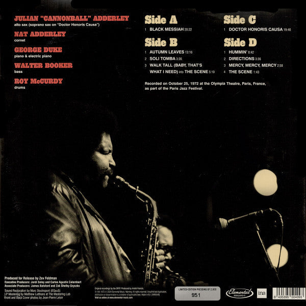 Poppin' In Paris - Live At L'Olympia 1972 | Mint (M) Mint (M) Get Cheap Vinyl