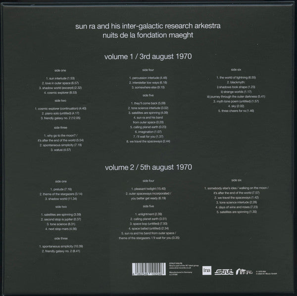 Nuits De La Fondation Maeght (RSD 2025 BOX SET - VINYL) | Mint (M) Mint (M) Get Cheap Vinyl