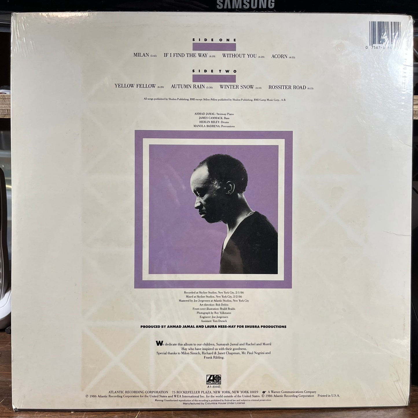 Rossiter Road (VINYL) | Mint (M) Near Mint (NM) Get Cheap Vinyl