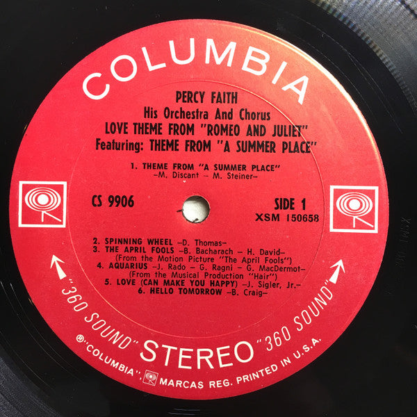 Love Theme From "Romeo And Juliet" | Mint (M) Mint (M) Get Cheap Vinyl