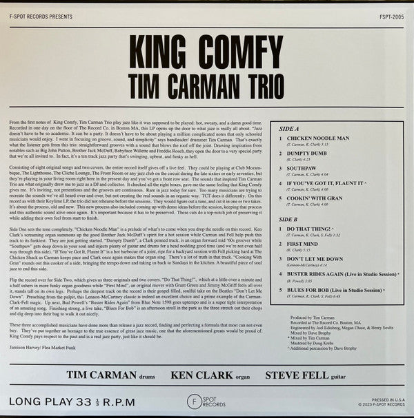 King Comfy | Mint (M) Near Mint (NM) Get Cheap Vinyl