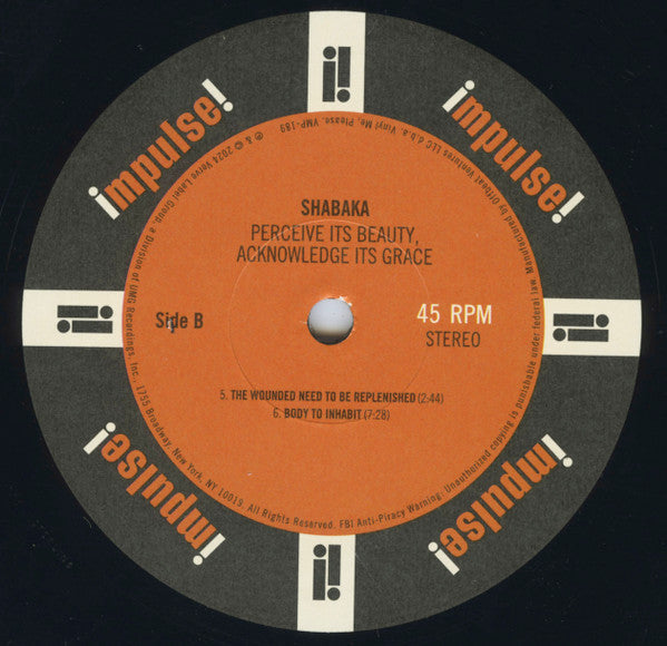 Perceive Its Beauty, Acknowledge Its Grace (2xVINYL / VMP) | Mint (M) Mint (M) Get Cheap Vinyl