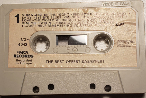 The Best Of Bert Kaempfert *CASSETTE/SEALED* | Mint (M) Mint (M) Get Cheap Vinyl