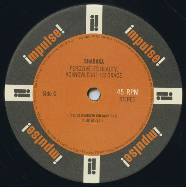 Perceive Its Beauty, Acknowledge Its Grace (2xVINYL / VMP) | Mint (M) Mint (M) Get Cheap Vinyl