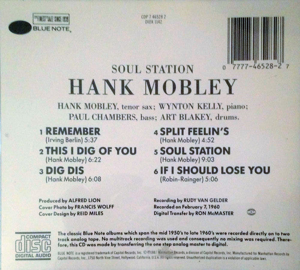 Soul Station *CD/SEALED* | Mint (M) Near Mint (NM) Get Cheap Vinyl