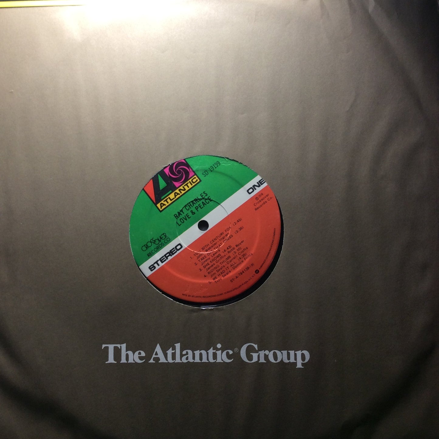 Love & Peace *PROMO* (VINYL) | Excellent+ (EX+) Very Good Plus (VG+) Get Cheap Vinyl