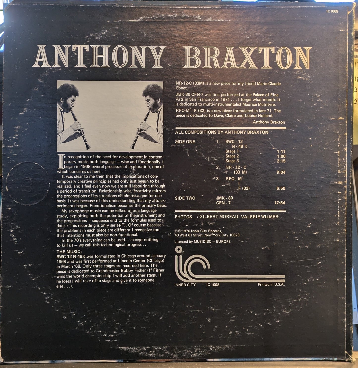 Saxophone Improvisations / Series F. (VINYL) | Excellent+ (EX+) Excellent (EX) Get Cheap Vinyl