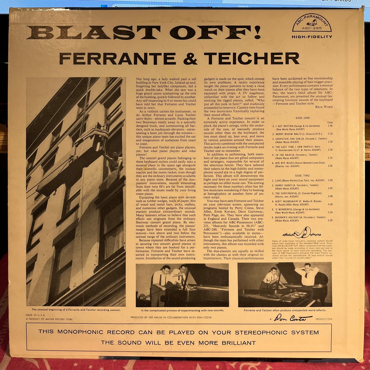 Blast Off! *MONO* | Excellent (EX) Excellent (EX) Get Cheap Vinyl