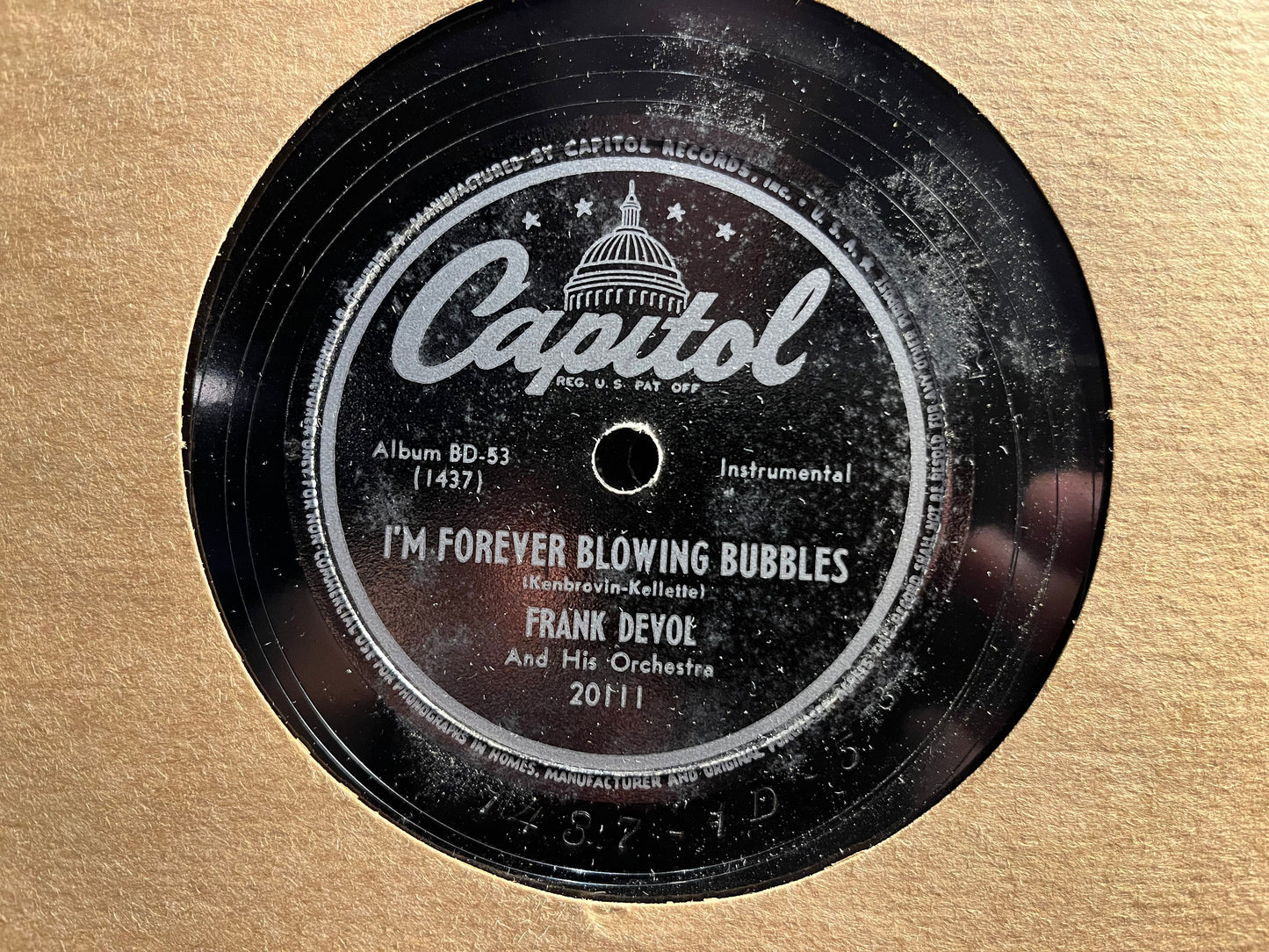 Waltzing On Air *4X10" 78RPM* | Excellent (EX) Very Good (VG) Get Cheap Vinyl