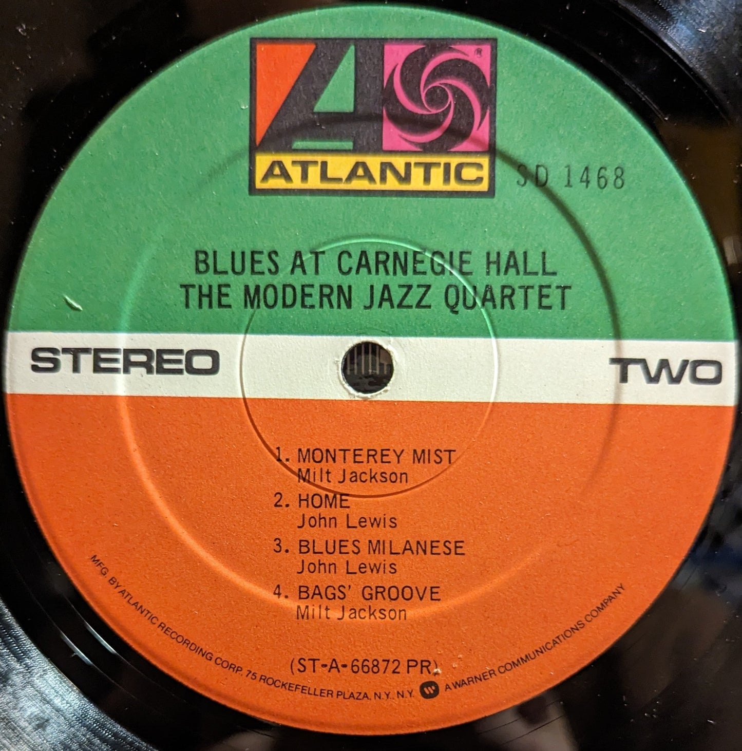 Blues At Carnegie Hall *PRESSWELL* | Excellent (EX) Excellent (EX) Get Cheap Vinyl