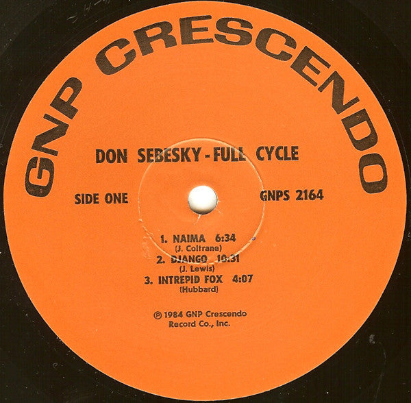 Full Cycle | Excellent (EX) Near Mint (NM) Get Cheap Vinyl