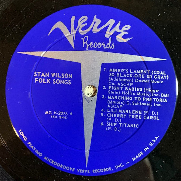 Folk Songs | Excellent (EX) Very Good Plus (VG+) Get Cheap Vinyl