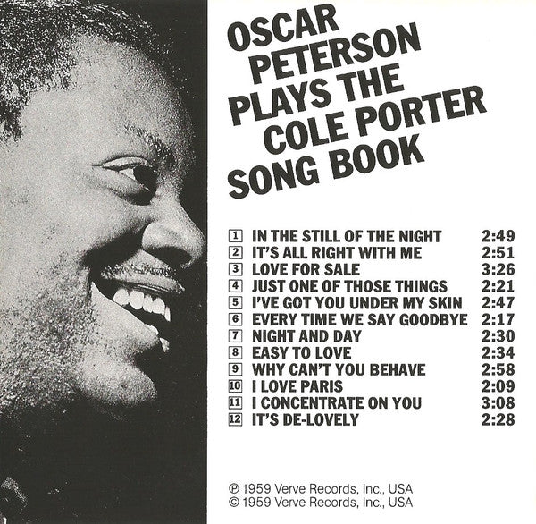 Oscar Peterson Plays The Cole Porter Songbook (CD) | Near Mint- (NM-) Near Mint (NM) Get Cheap Vinyl