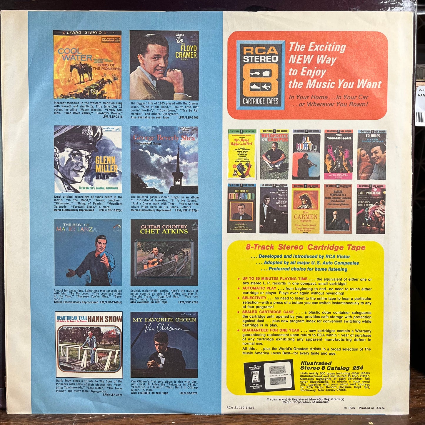 Tony Mottola Joins The Guitar Underground (VINYL) | Near Mint- (NM-) Near Mint (NM) Get Cheap Vinyl