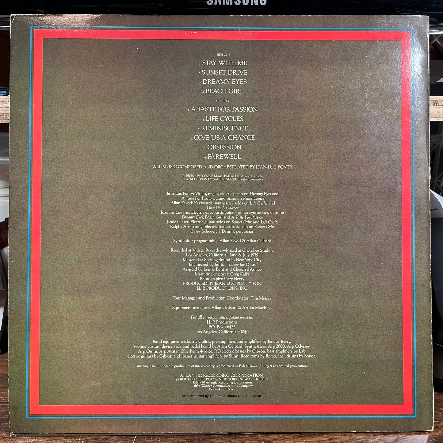 A Taste For Passion (VINYL) | Near Mint- (NM-) Near Mint- (NM-) Get Cheap Vinyl