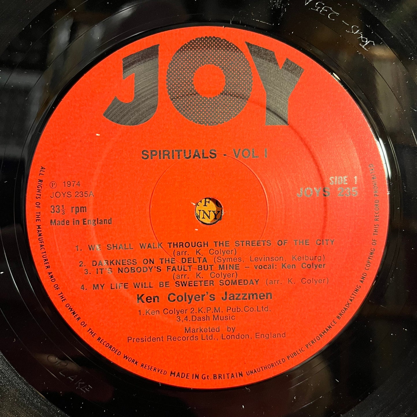 Spirituals Volume 1 *UK* | Near Mint (NM) Near Mint (NM) Get Cheap Vinyl