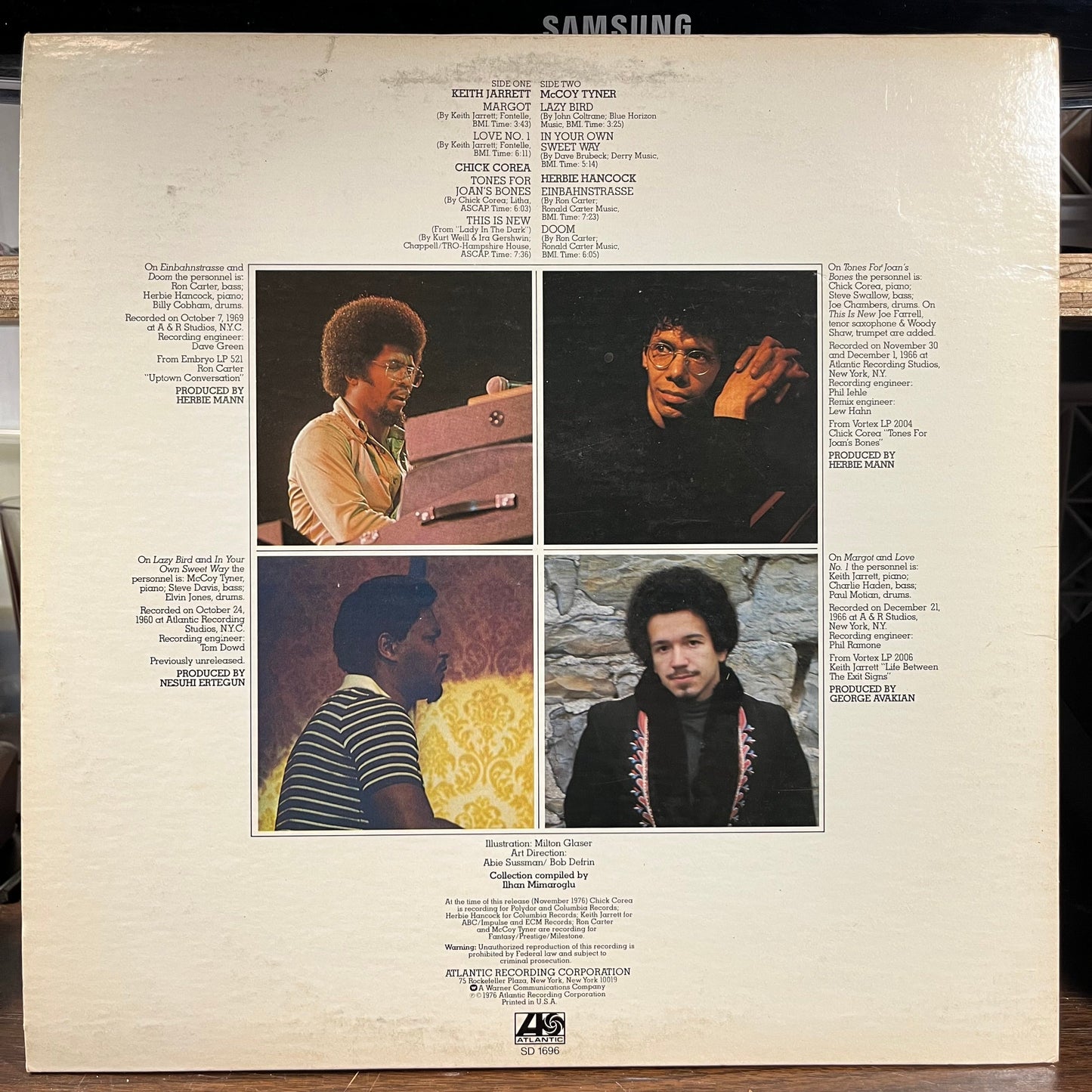 Chick Corea, Herbie Hancock, Keith Jarrett, McCoy Tyner (LP) | Near Mint (NM) Excellent (EX) Get Cheap Vinyl